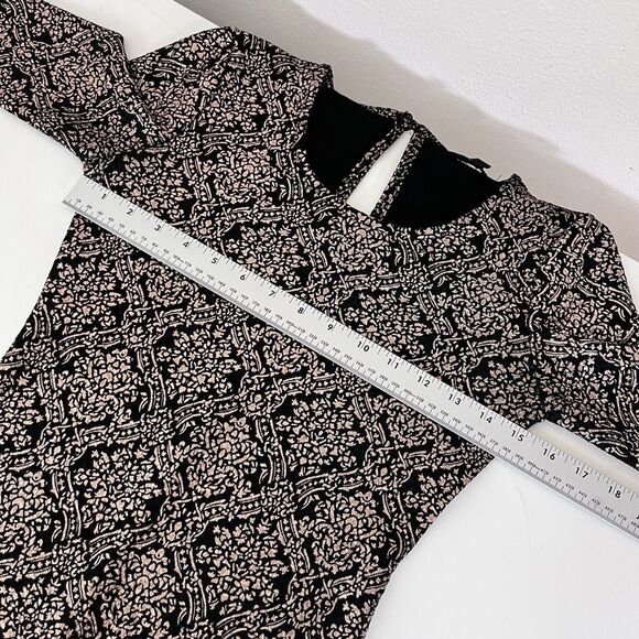 Lucca Couture Dress Womens Extra Small Mini Bodycon Metallic Party Cocktail - Picture 7 of 11